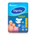Dignity Premium Adult Diapers – Large, Waist Size 38″ – 54″, 10 Pads (Pack of 1)